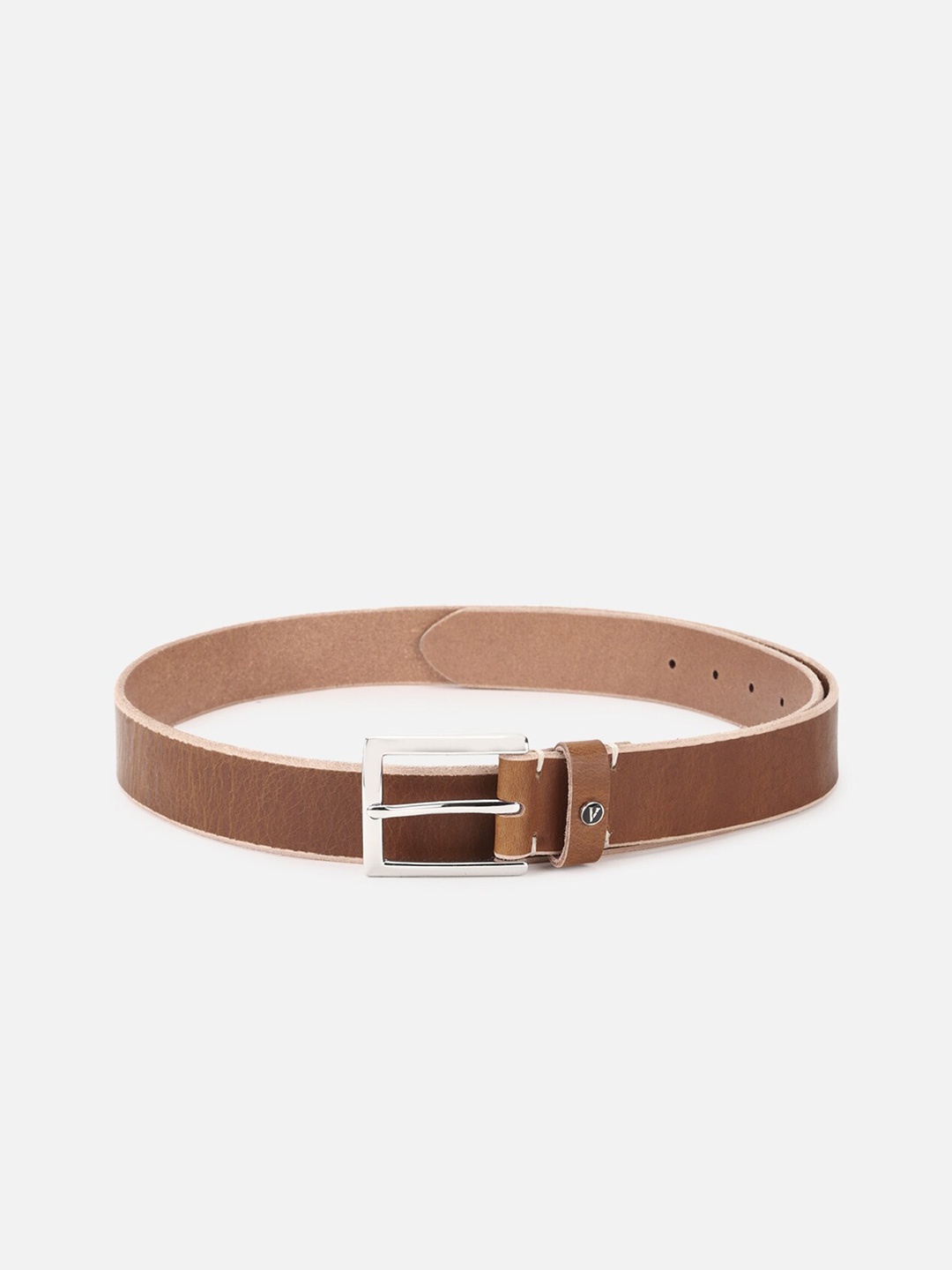 

Van Heusen Men Textured Leather Belt, Brown