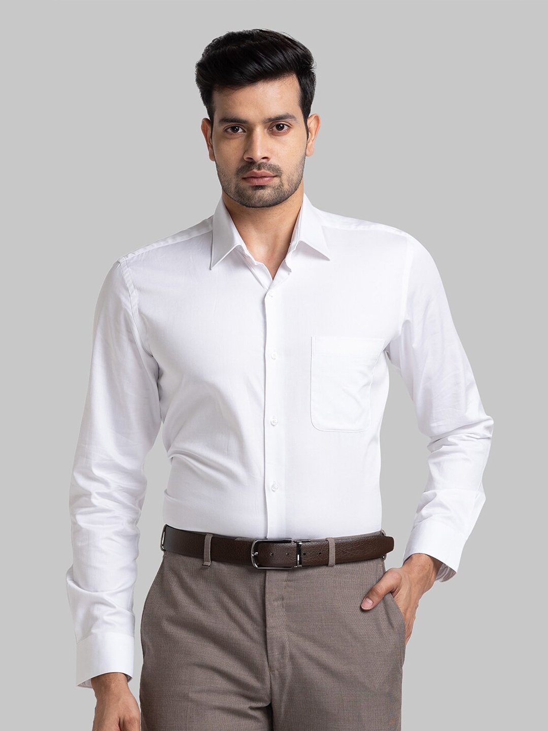 

Raymond Contemporary Fit Pure Cotton Formal Shirt, White