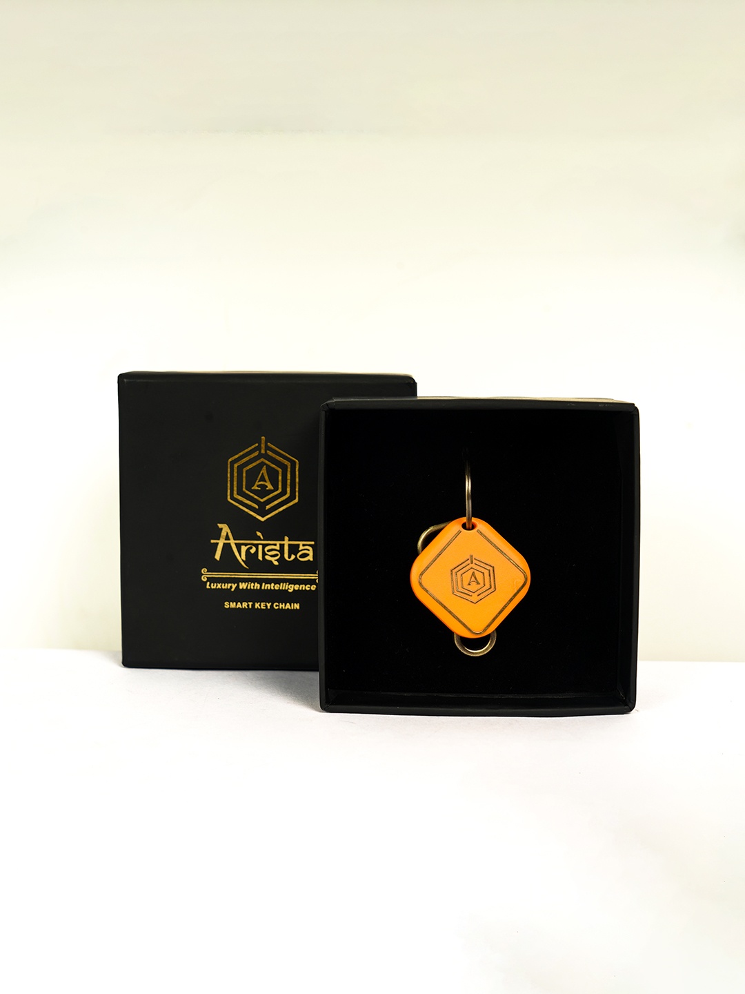 

ARISTA VAULT Smart Keychain With Location Tracking, Orange