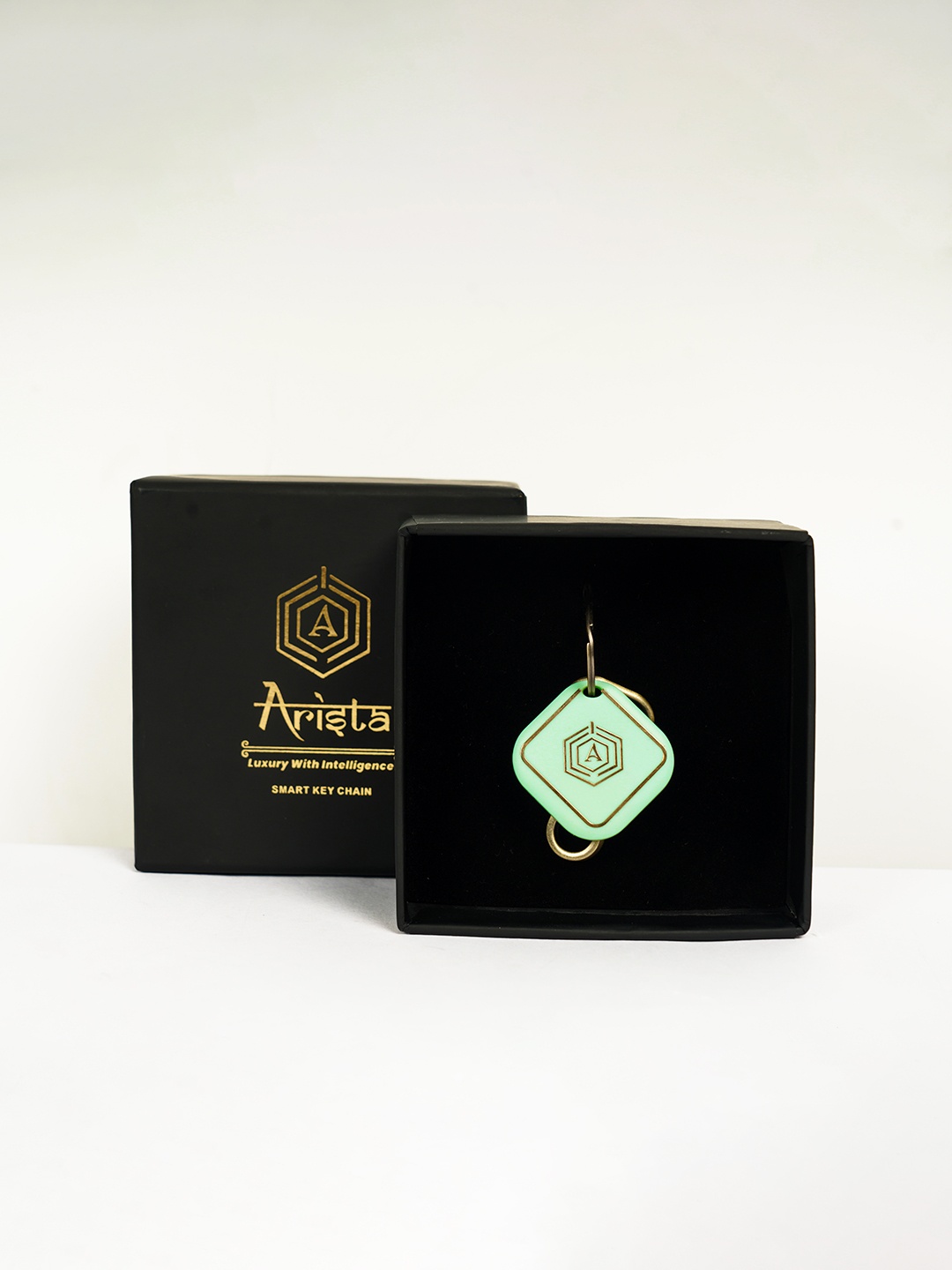 

ARISTA VAULT Smart Keychain With Location Tracking, Green