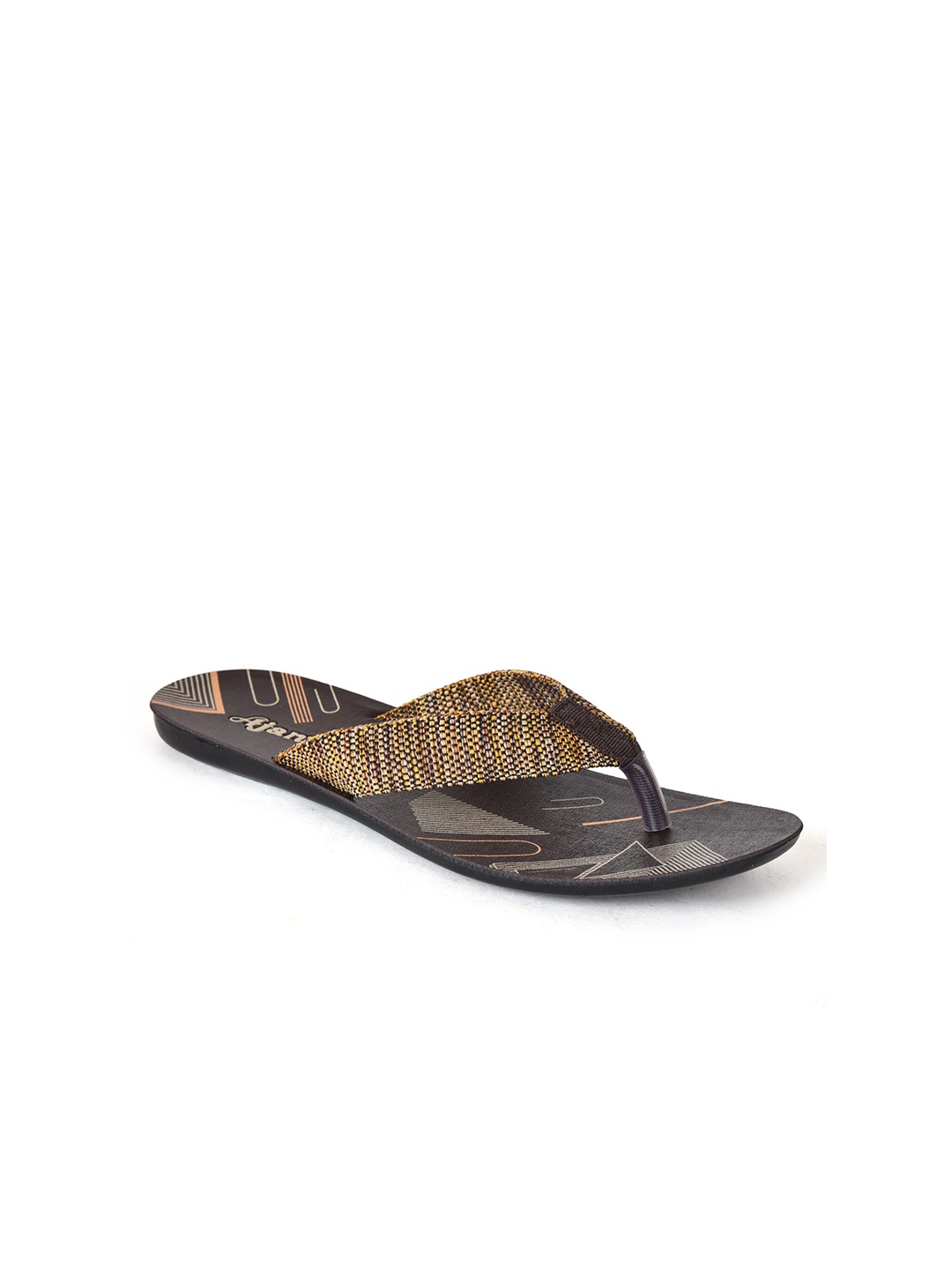 

Ajanta Men Comfort Sandals, Brown