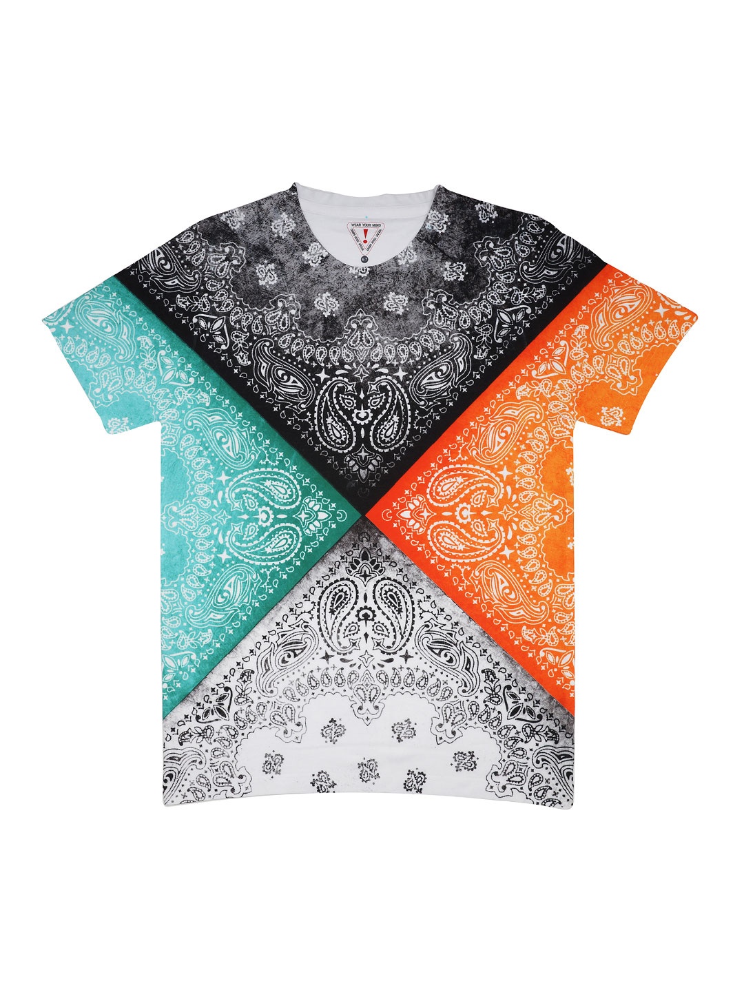 

Wear Your Mind Boys Multicoloured Printed Round Neck T-shirt, Multi