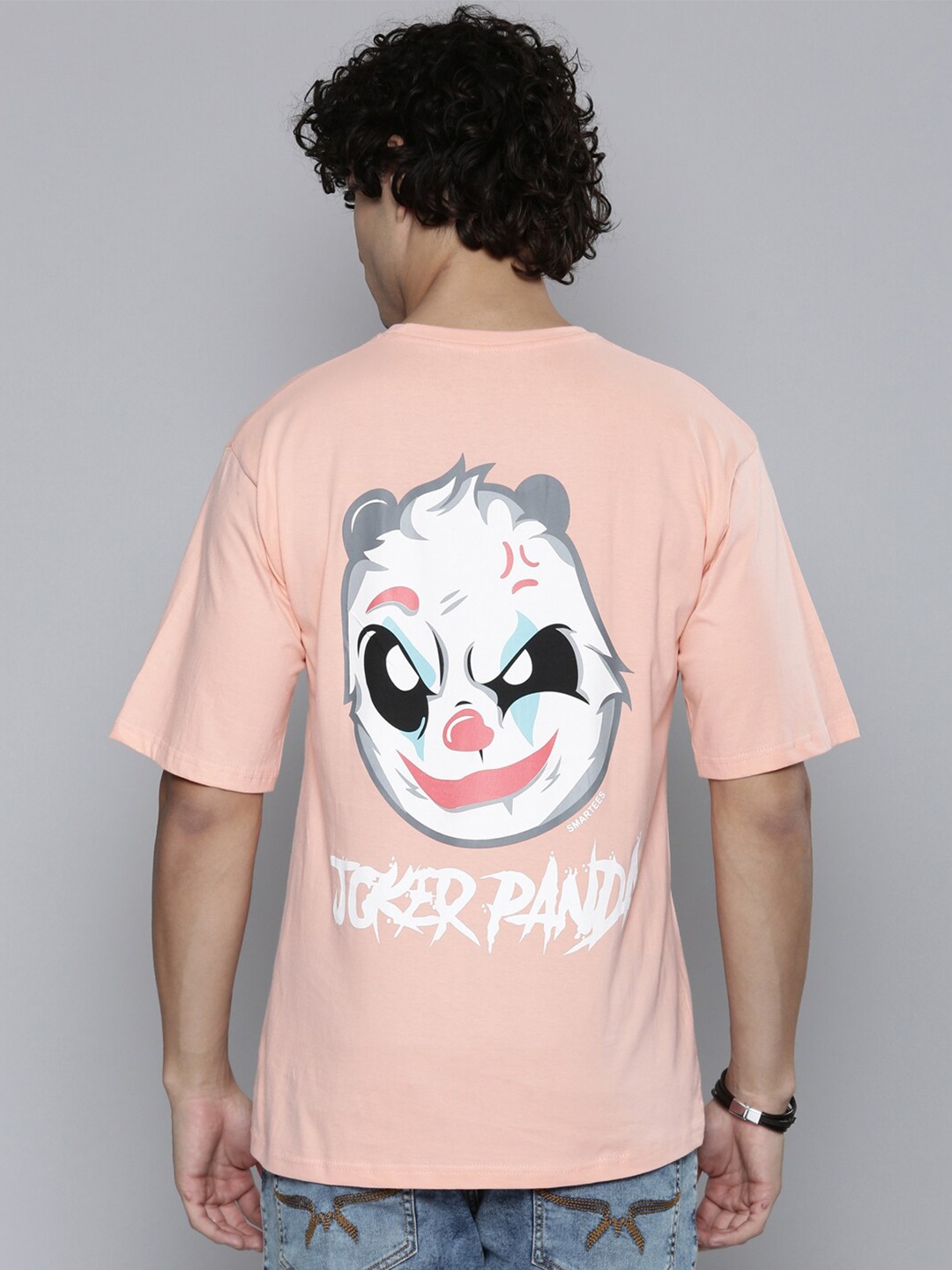 

SMARTEES Graphic Printed Cotton T-shirt, Peach