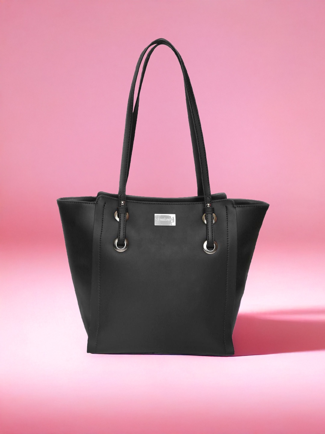 

DressBerry Black Solid Shoulder Bag