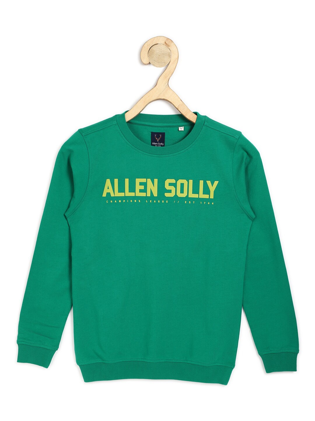 

Allen Solly Junior Boys Green Sweatshirt