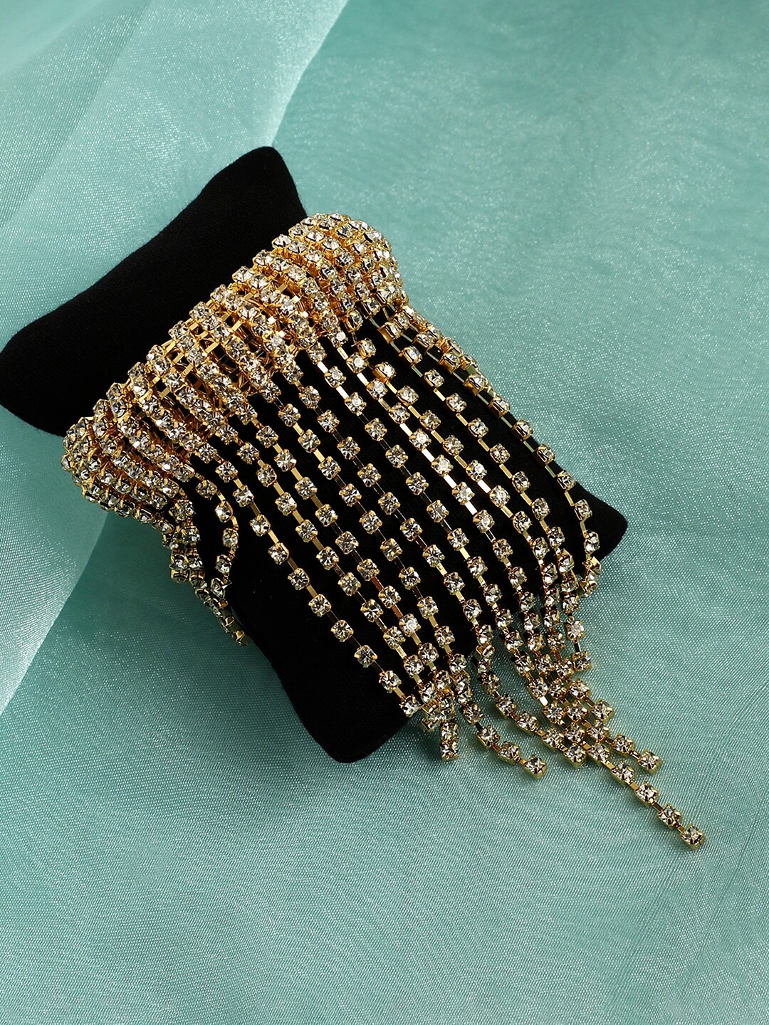 

SOHI Women Gold-Plated Bangle-Style Bracelet