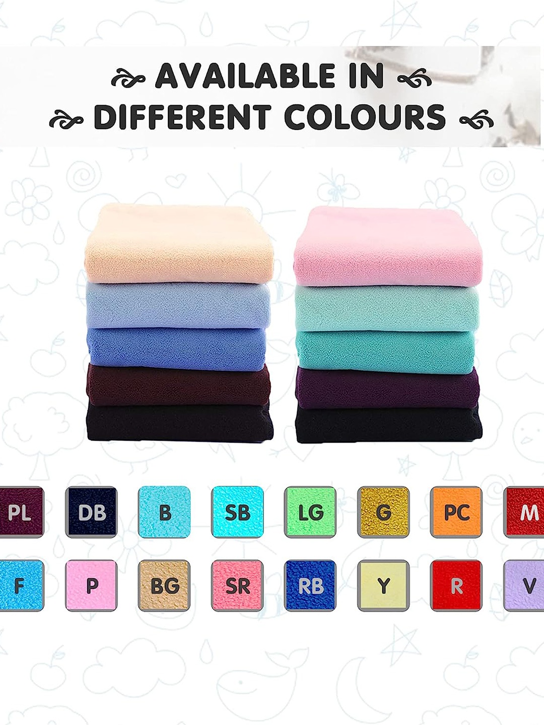 

BeyBee Kids Red & Pink 3 Pieces Cotton Dry Sheet