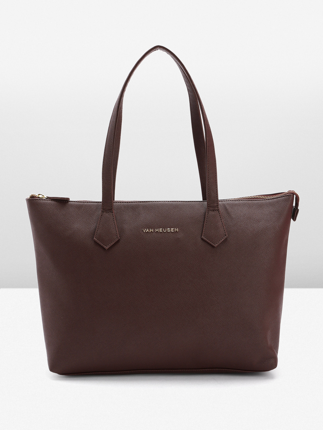 

Van Heusen Women Solid Shoulder Bag, Brown