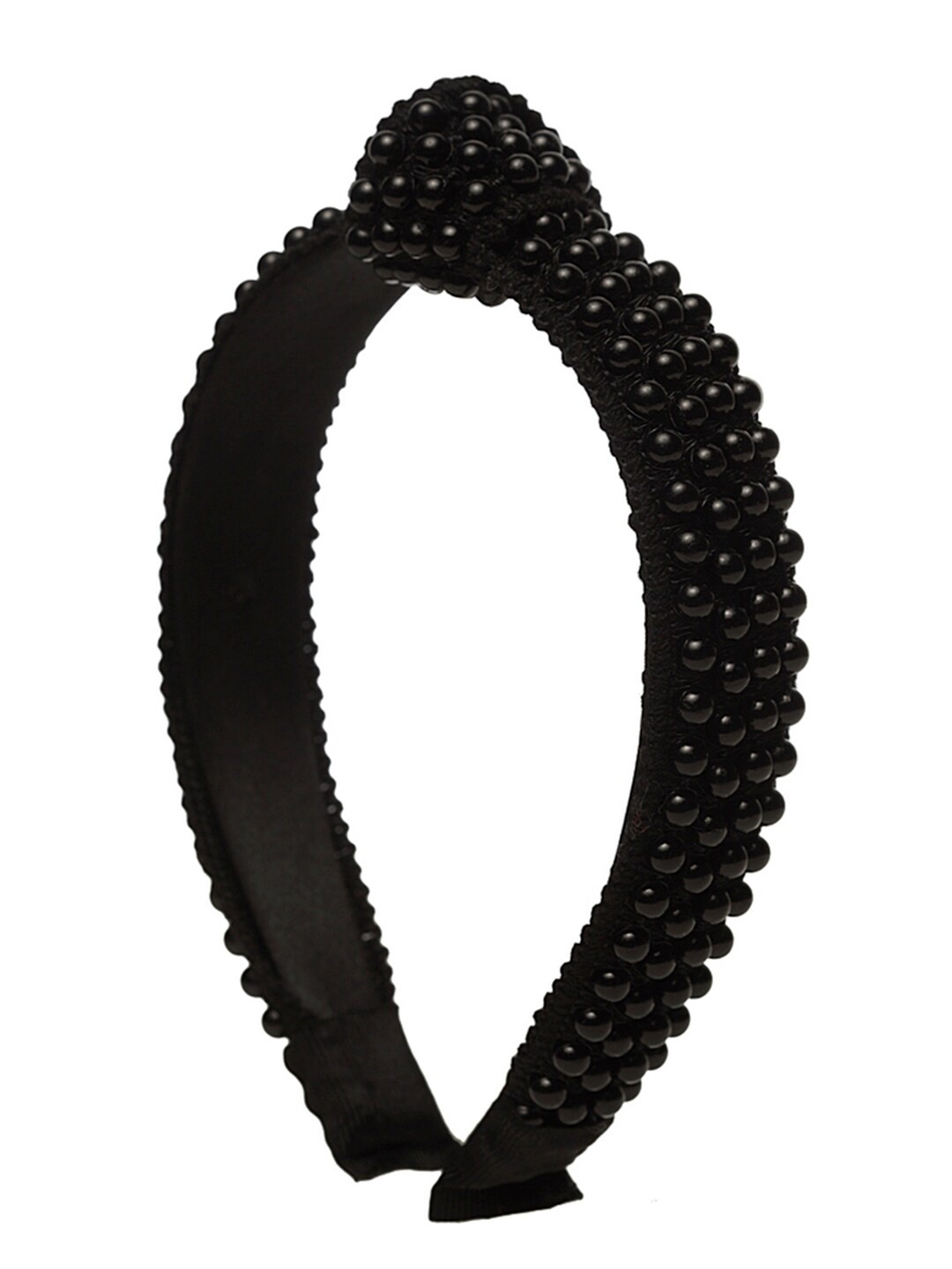 

Ferosh Pearls Knot Hairband, Black