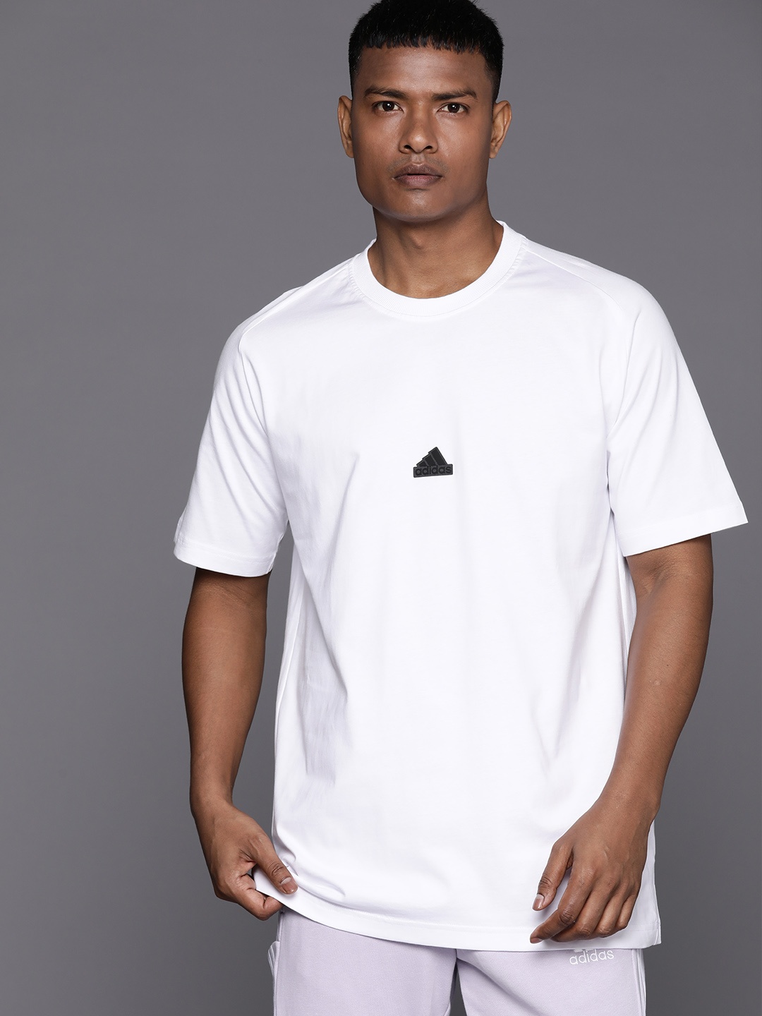 

ADIDAS Pure Cotton Z.N.E. T-shirt, White