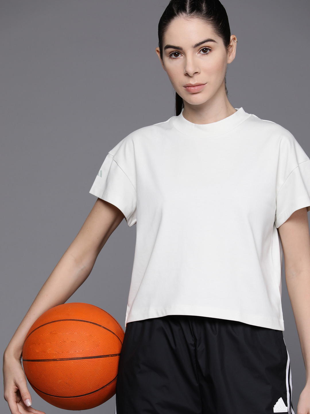 

ADIDAS Select Cutoff Basketball T-shirt, White