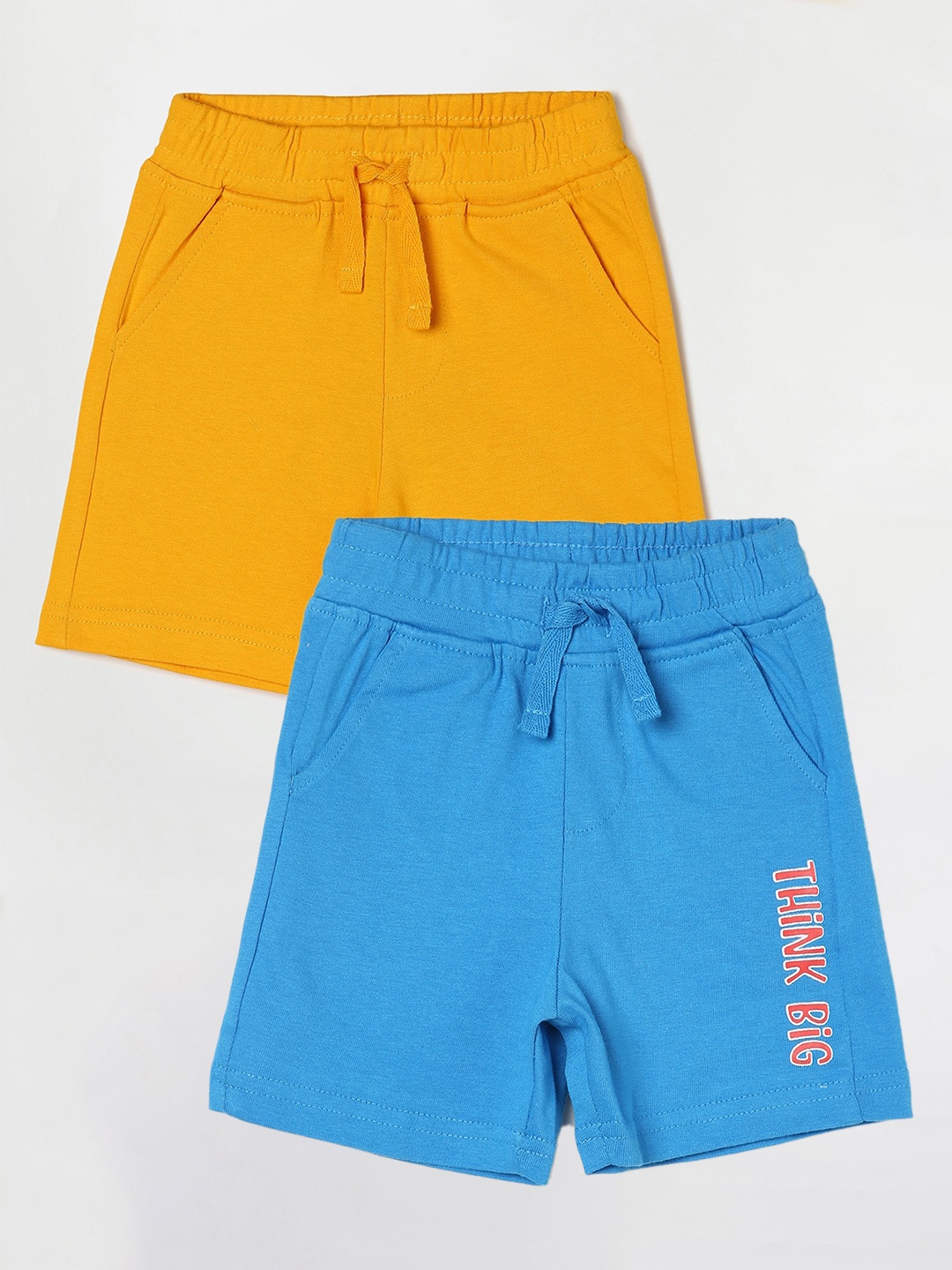 

Juniors by Lifestyle Pack Of 2 Boys Cotton Shorts, Blue