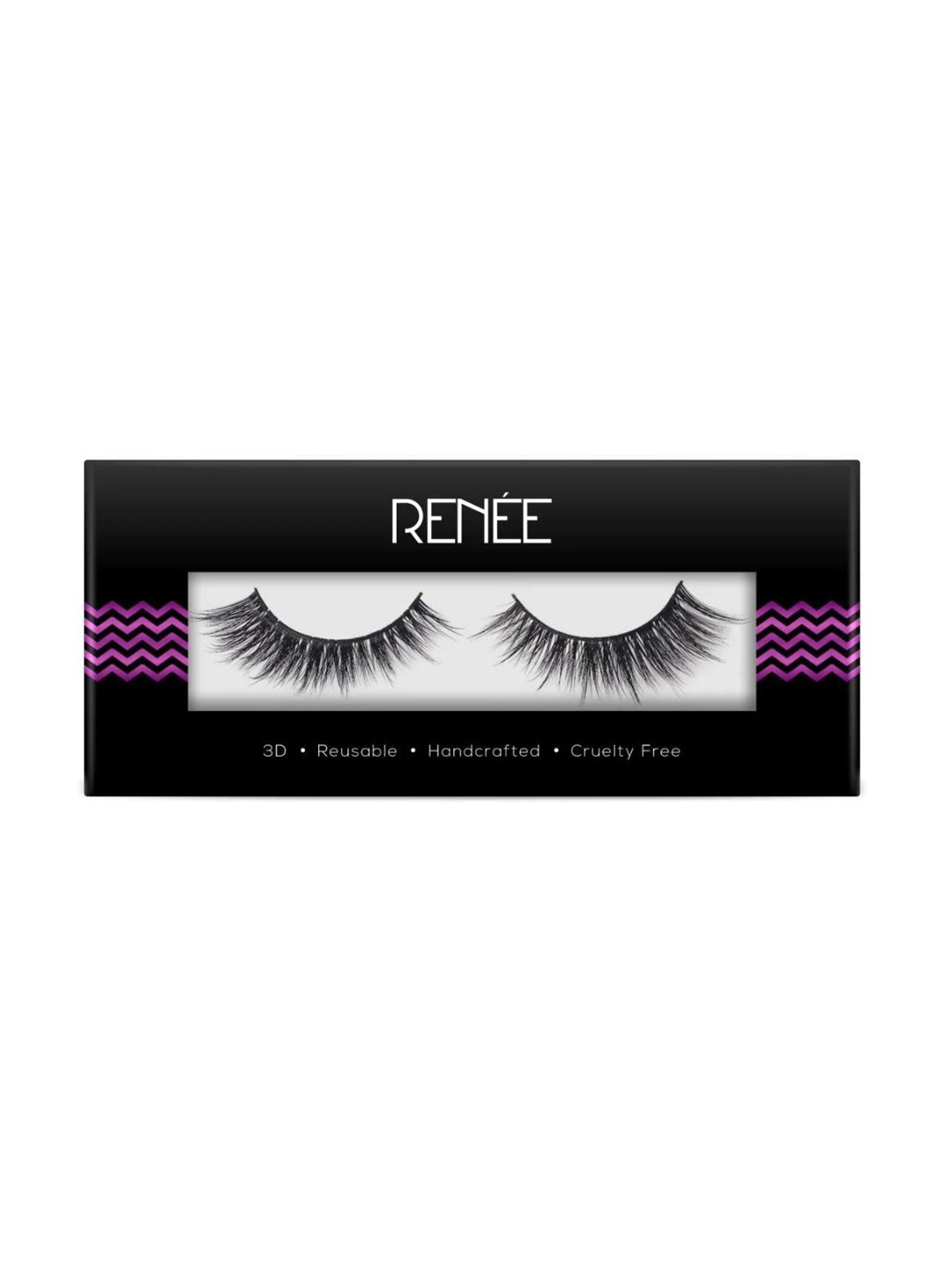 

Renee Me-Mia-The Fallback Reusable & Handcrafted False Eyelashes - Black