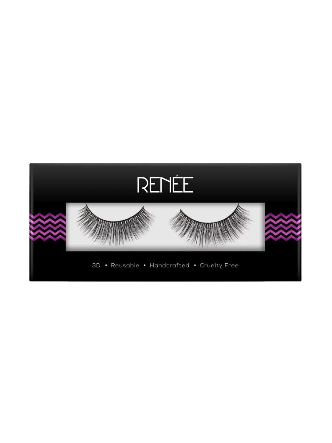 

Renee Kirsten-Perfection Reusable & Handcrafted False Eyelashes - Black