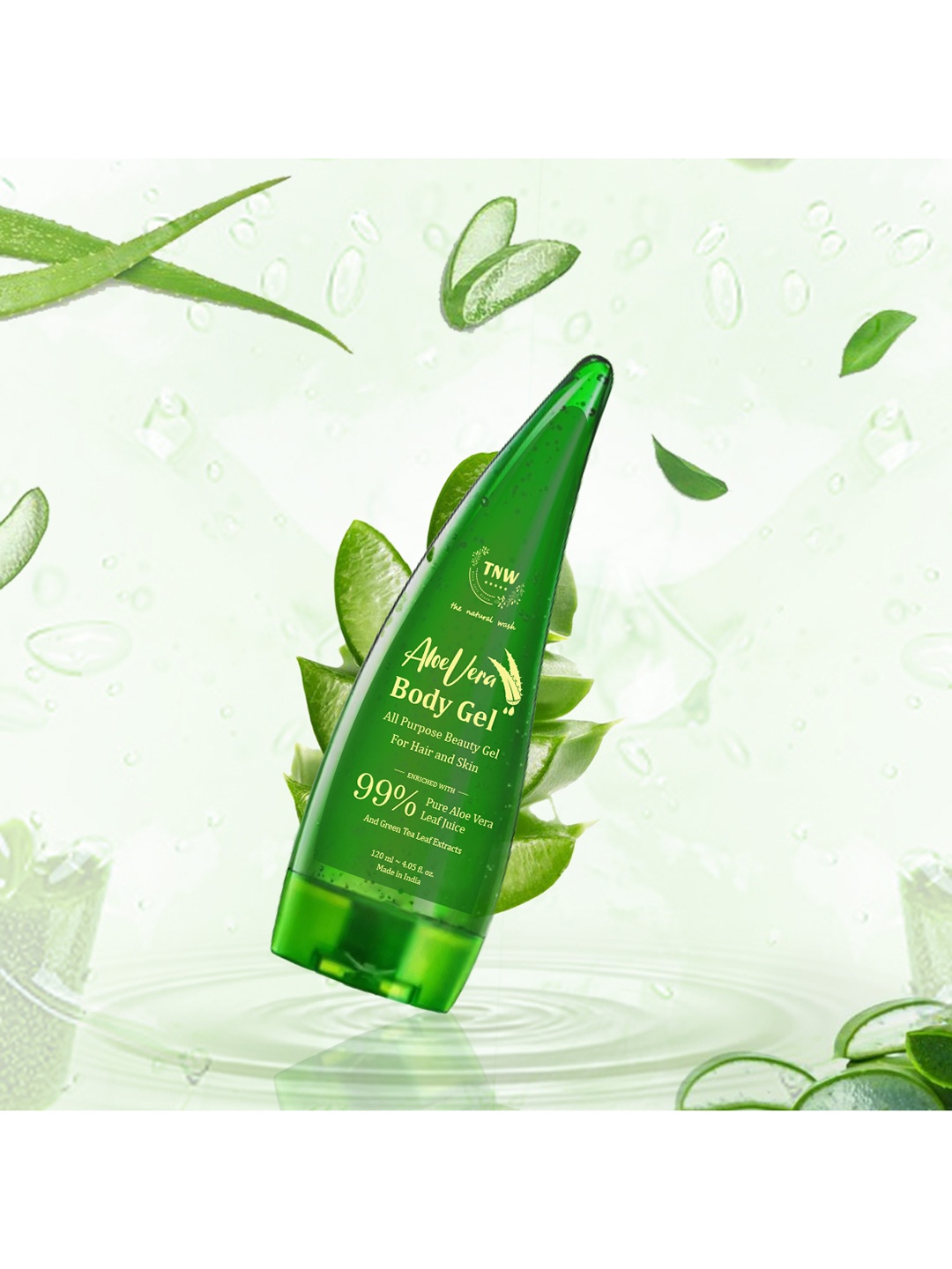 

TNW the natural wash Aloe Vera Body Gel with Green Tea Extracts - 120 ml