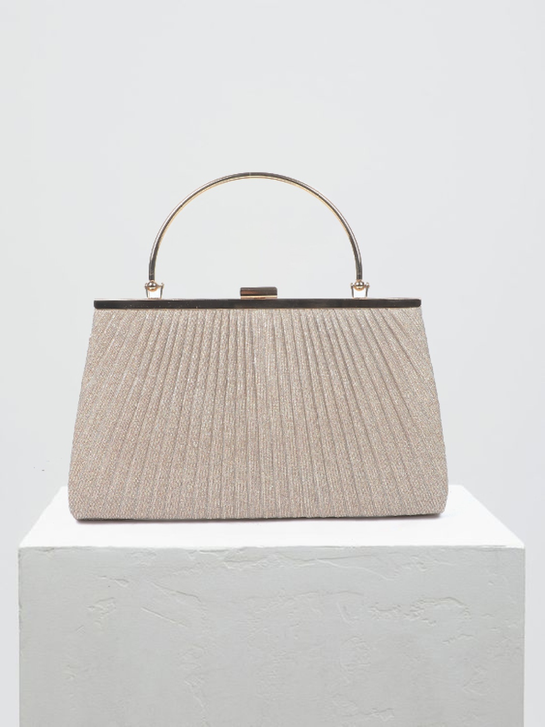 

Carlton London Textured Purse Clutch, Pink