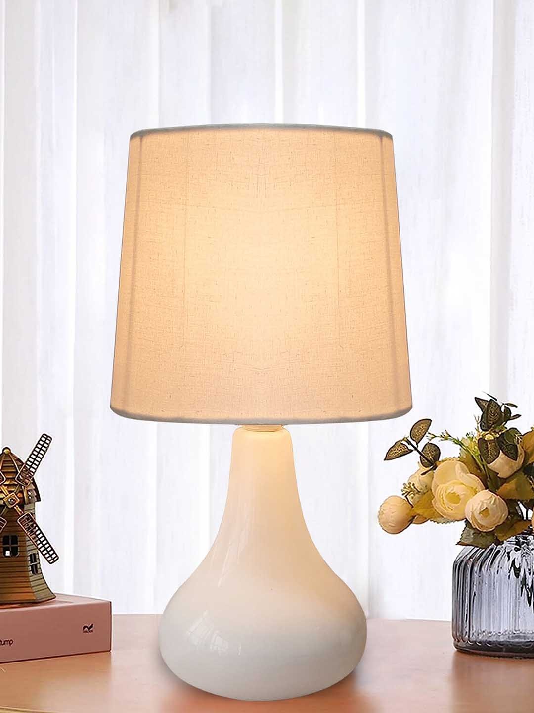

Homesake White Ceramic Table Lamp