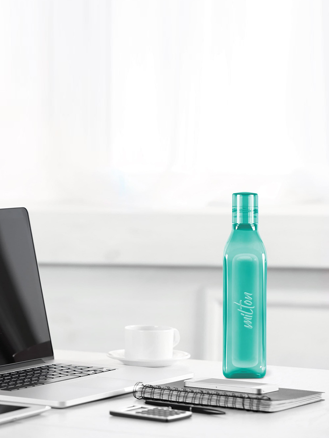 

Milton Prive Pet Green 2-Pieces Leak Proof Water Bottle 1 L Each