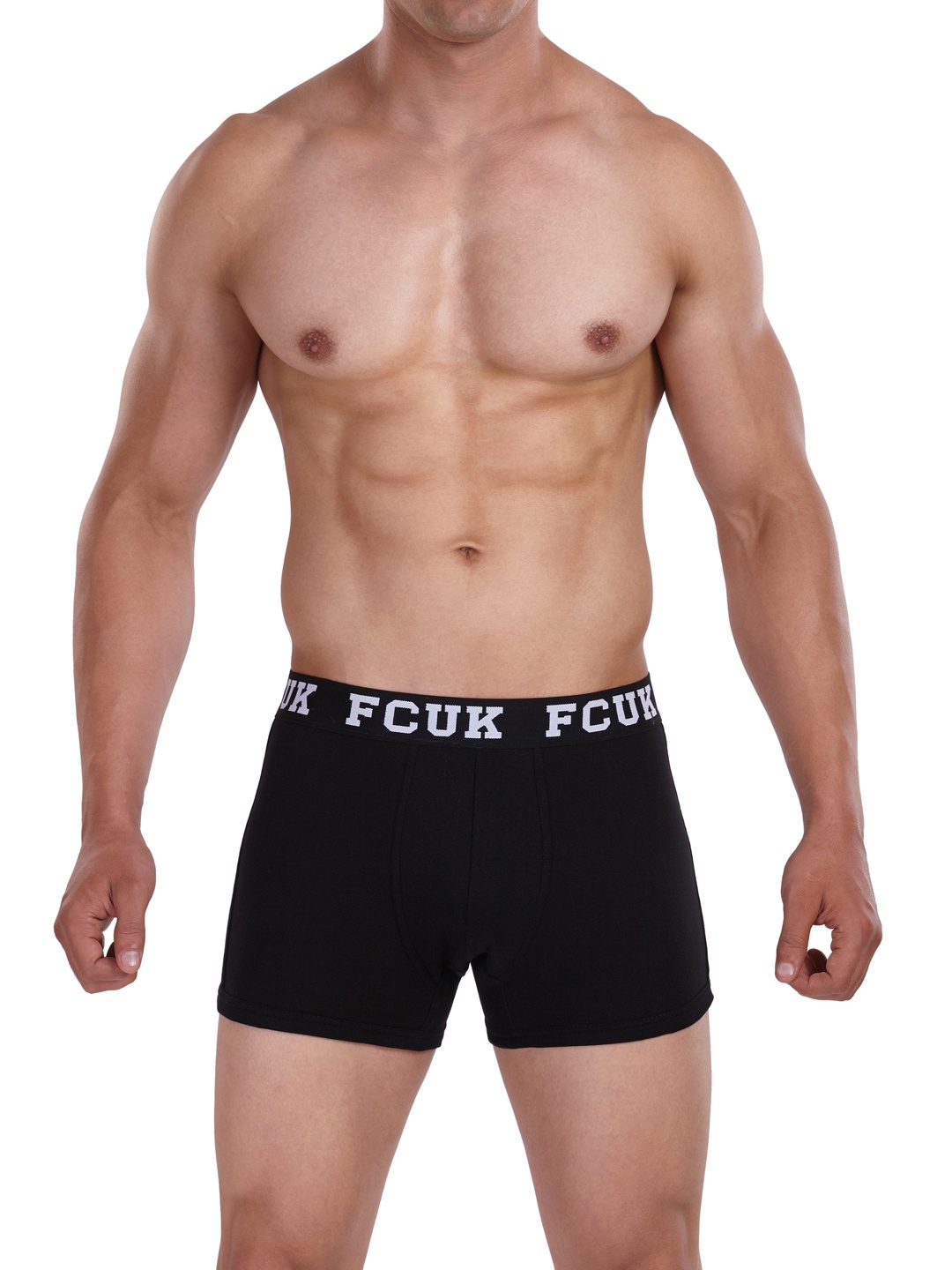 

FCUK Men Black Trunks CTR01