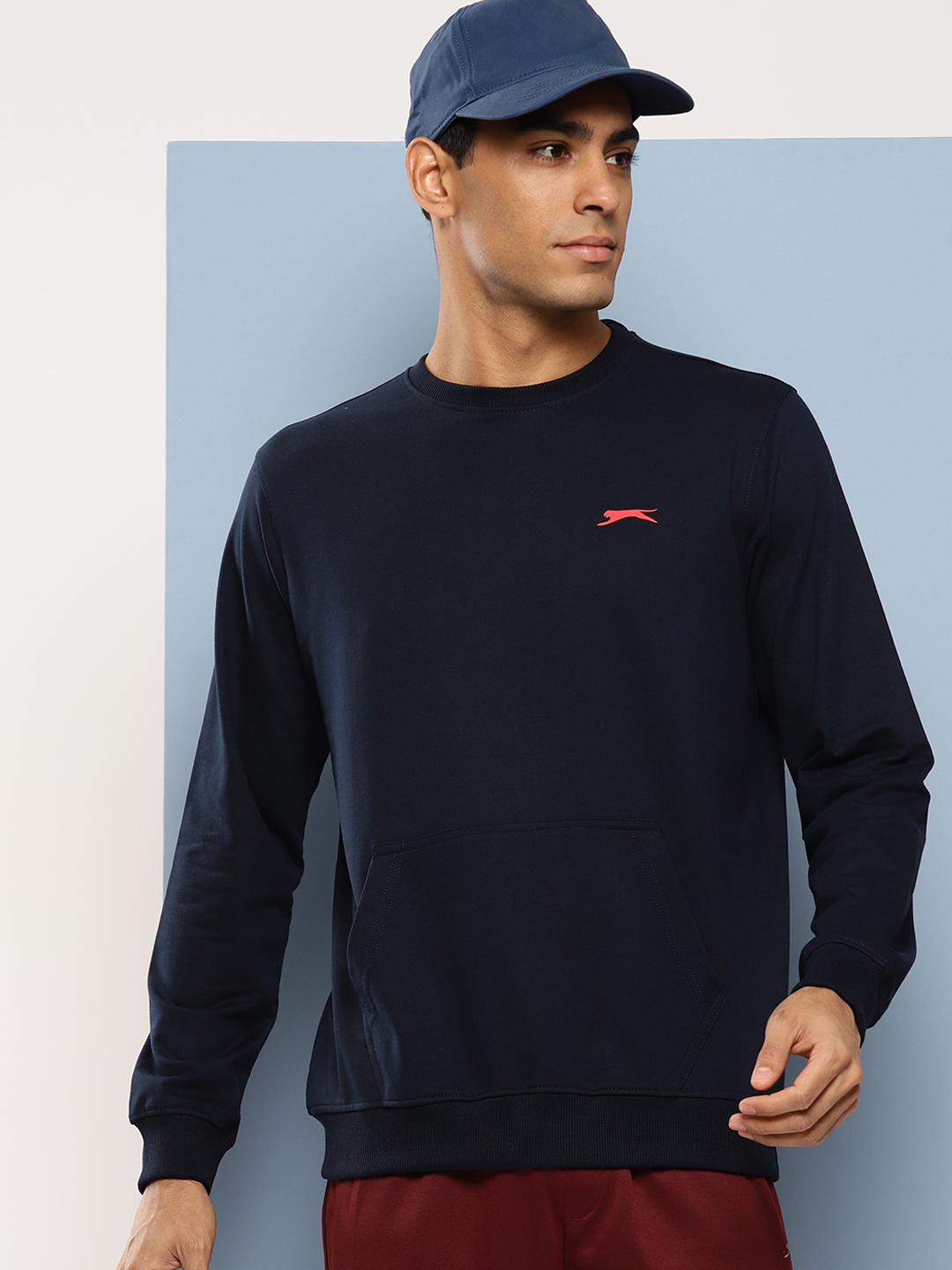 

Slazenger Solid Lifestyle Sweatshirt, Navy blue