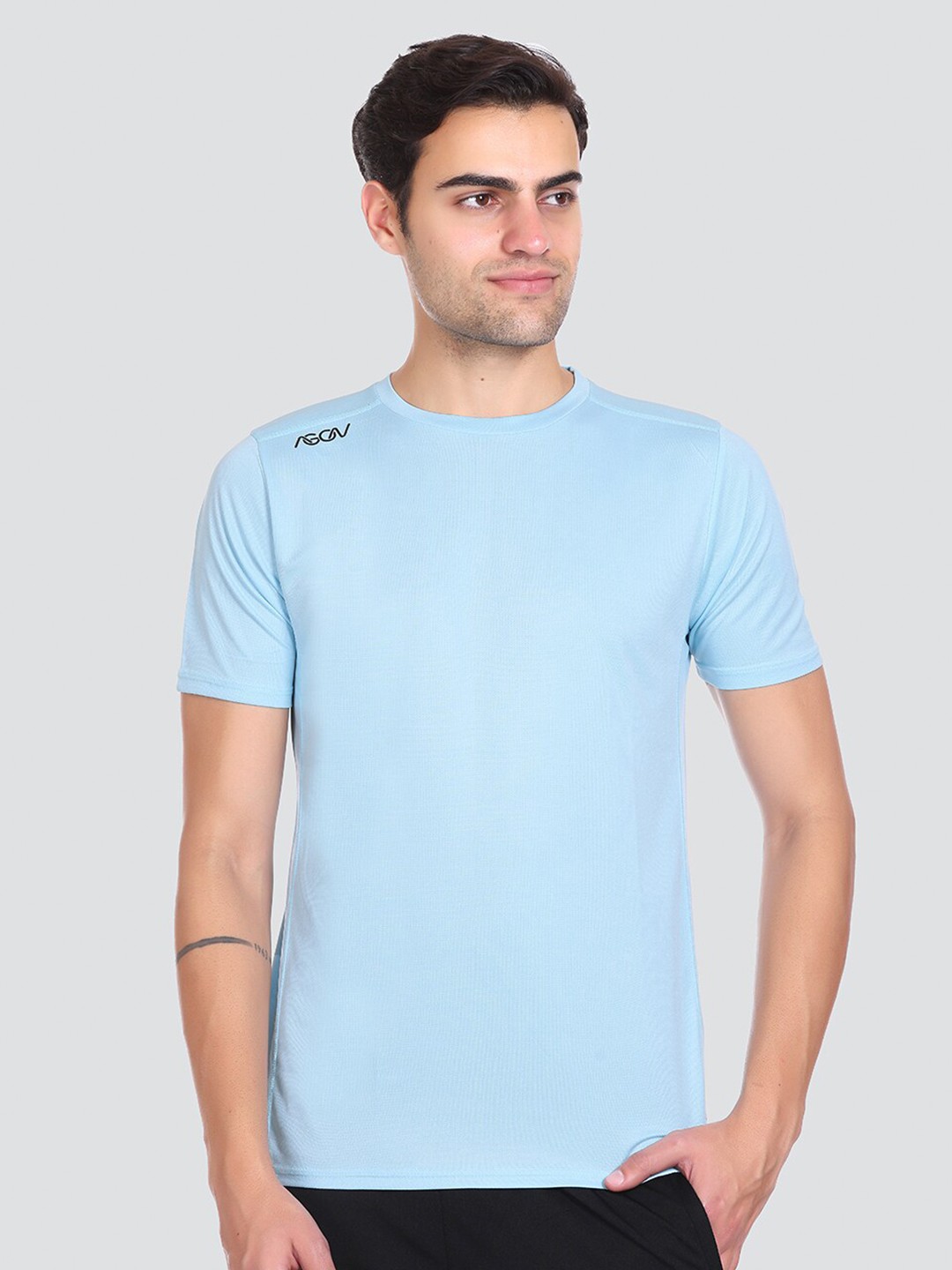 

AGON Round Neck Dri-FIT Sports T-shirt, Blue
