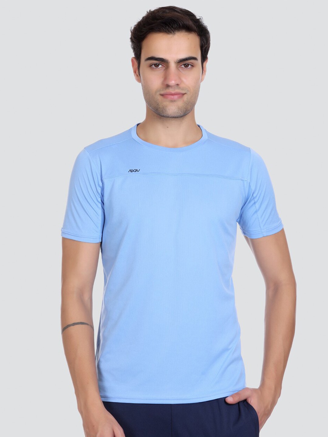

AGON Round Neck Dri-FIT Sports T-shirt, Blue