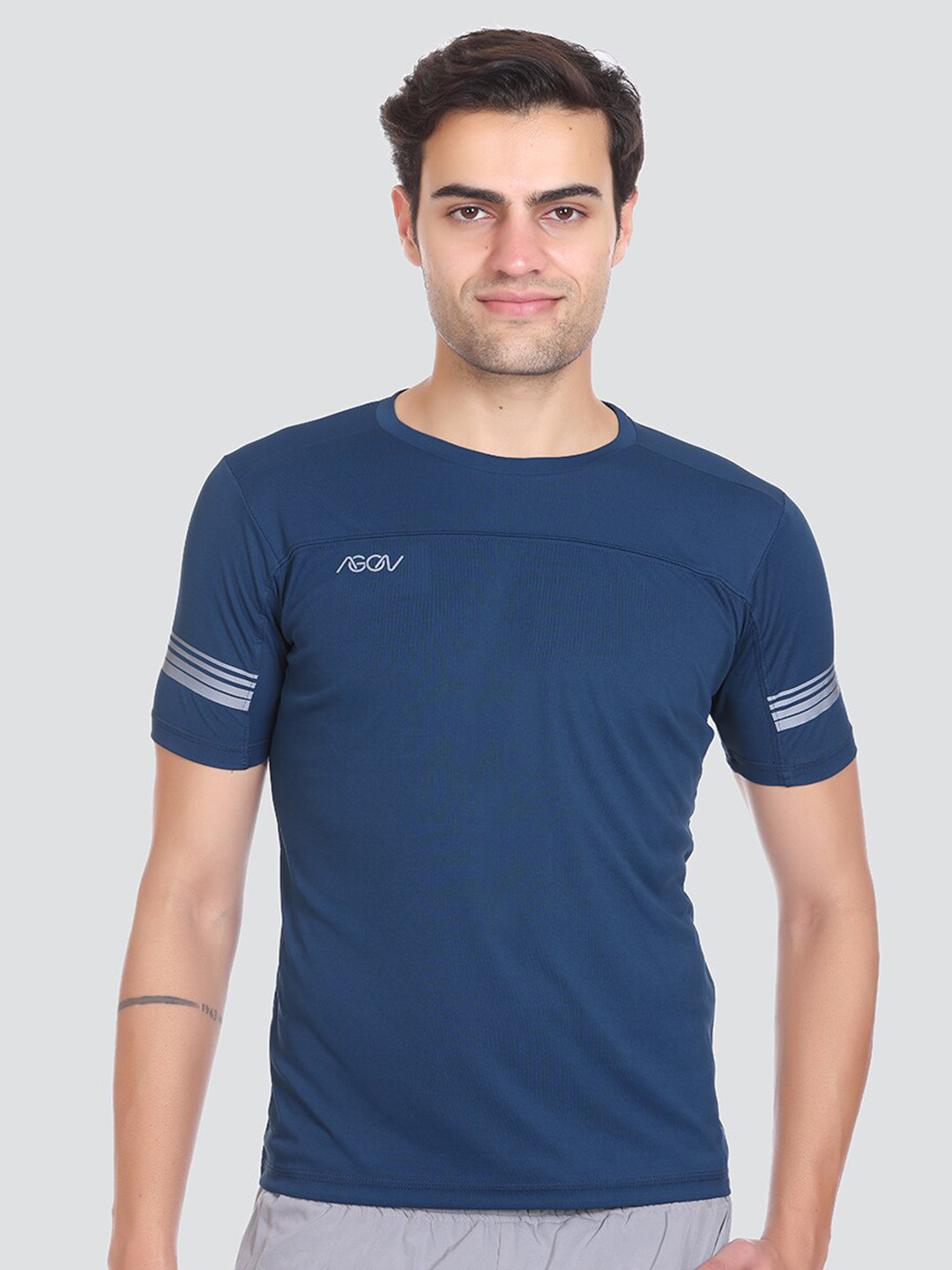 

AGON Round Neck Dri-FIT T-shirt, Blue