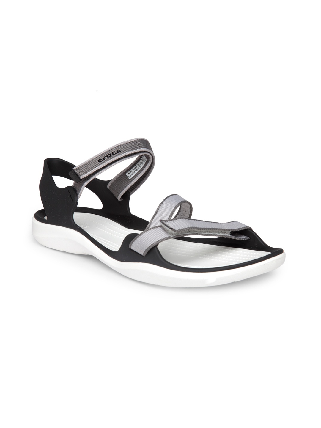 

Crocs Swiftwater Women Grey Comfort Sandals