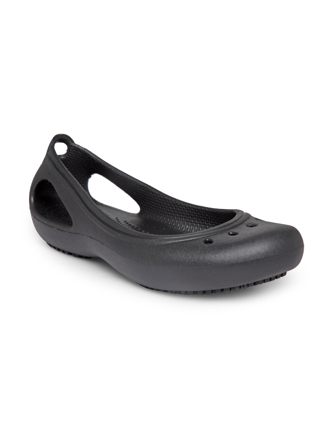 

Crocs Kadee Women Black Solid Synthetic Sandals