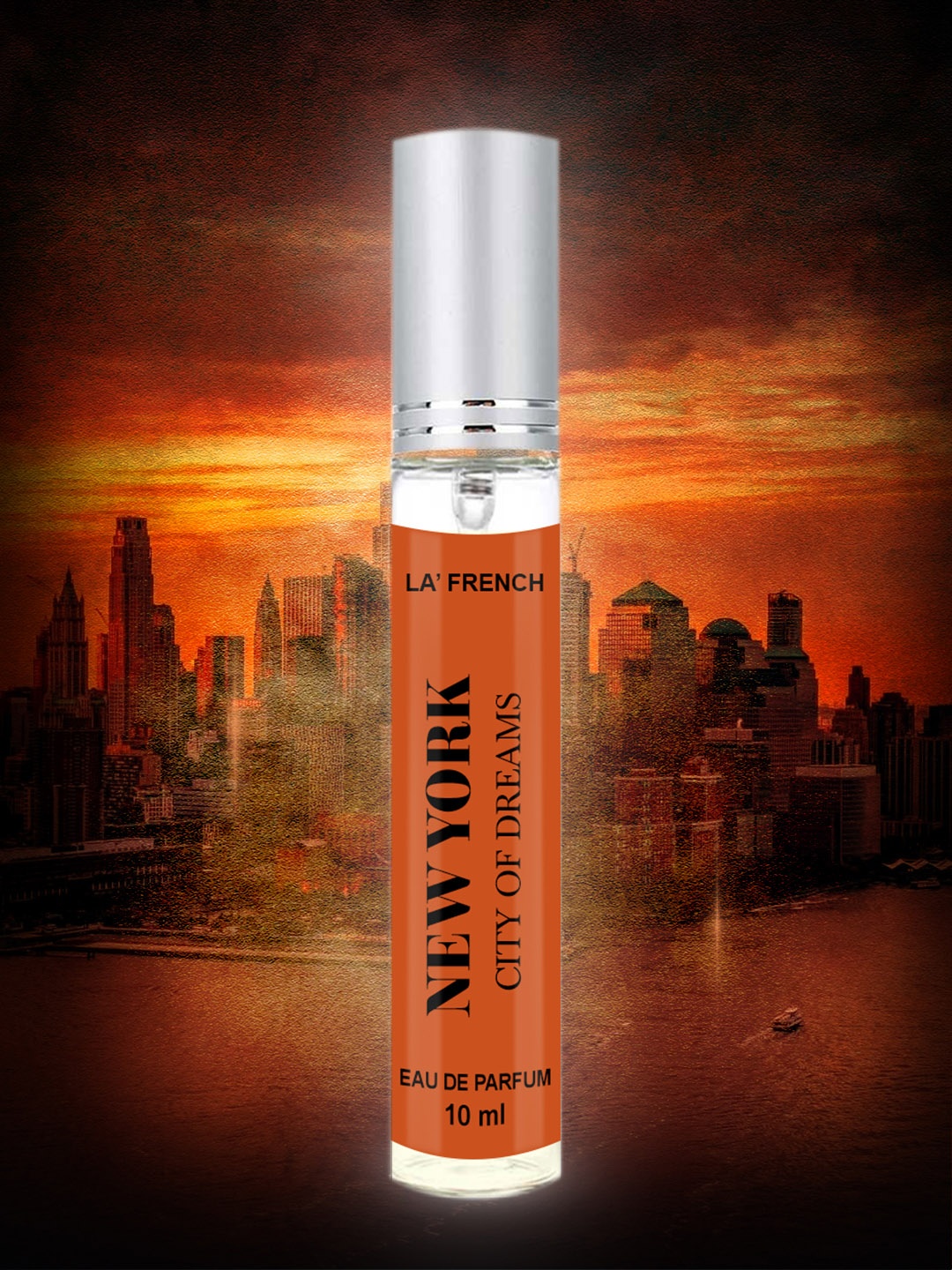 

La French New York City of Dreams Eau De Parfum - 10ml, Orange