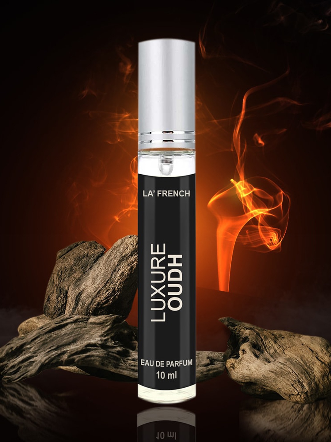 

La French Men Luxure Oudh Eau De Parfum - 10ml, Black