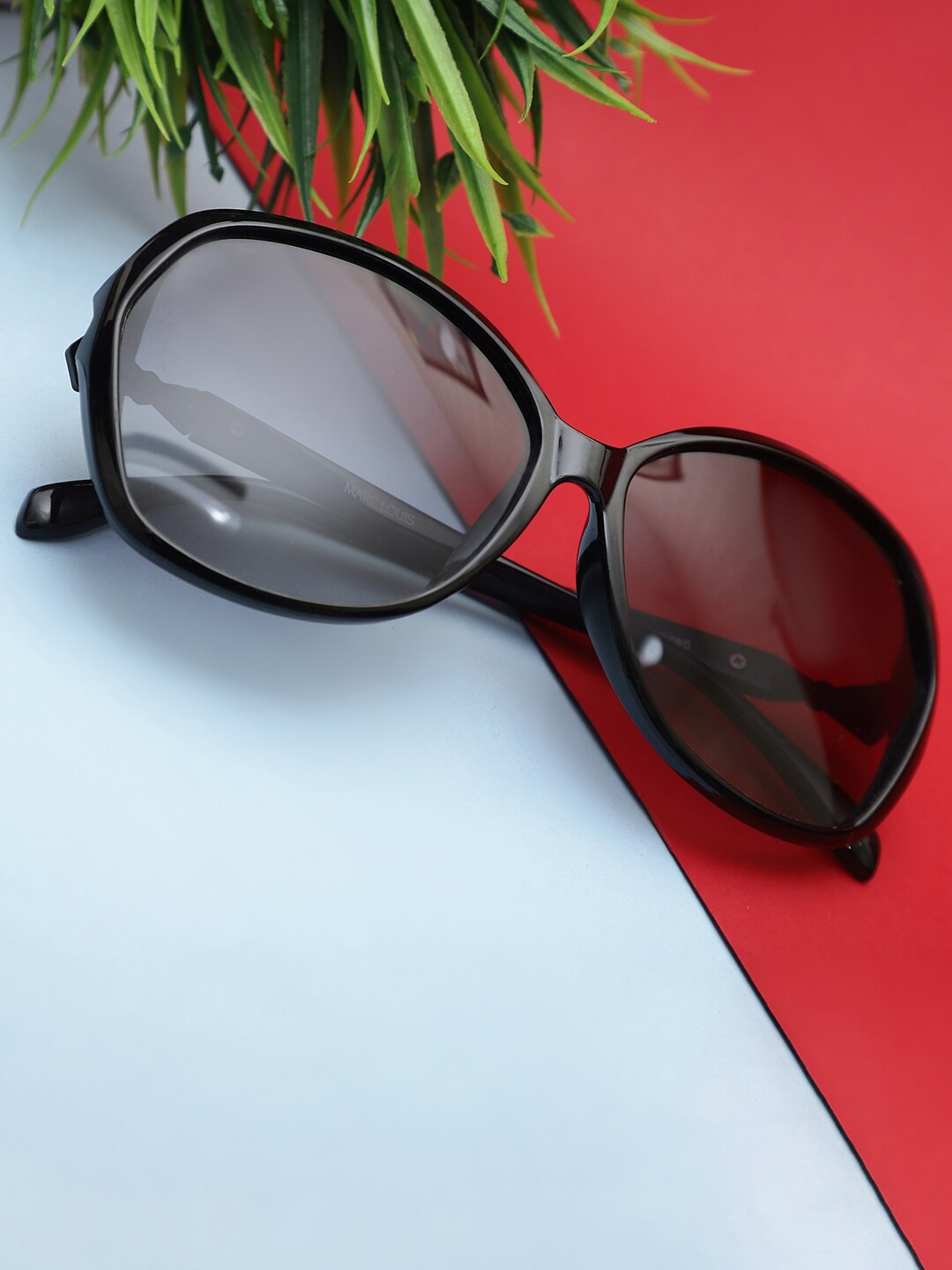 

MARC LOUIS Women Lens & Square Sunglasses With Polarised & UV Protected Lens, Grey