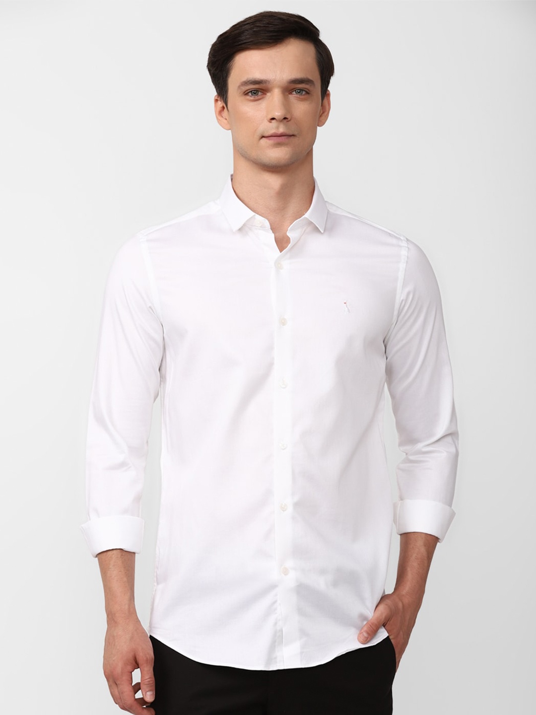 

SIMON CARTER LONDON Slim Fit Pure Cotton Casual Shirt, White