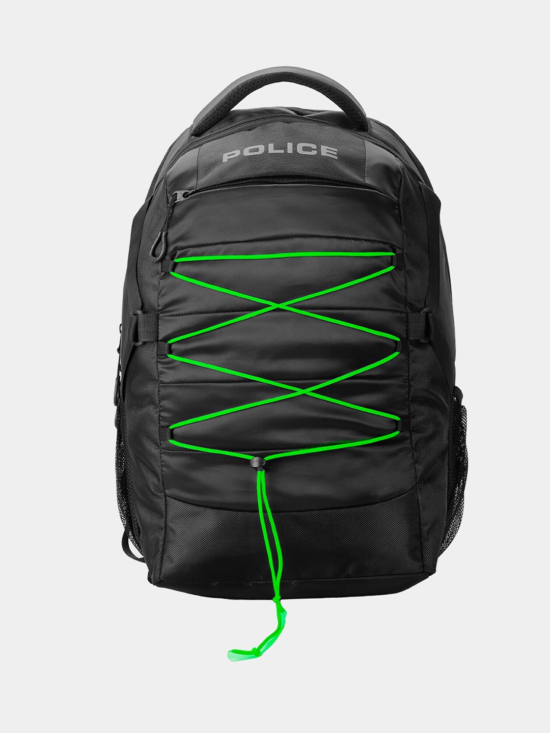 

Police Men Brand Logo Printed Upto 14 Inch Ergonomic Backpack, Black
