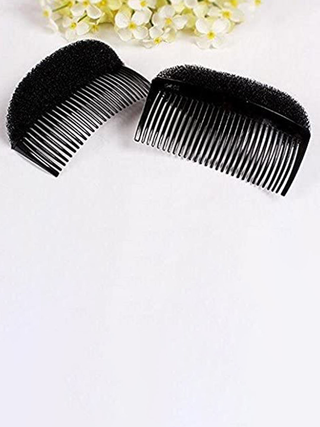 

CHANDERKASH Women Set of 2 Hair Volumiser Comb Pins, Black