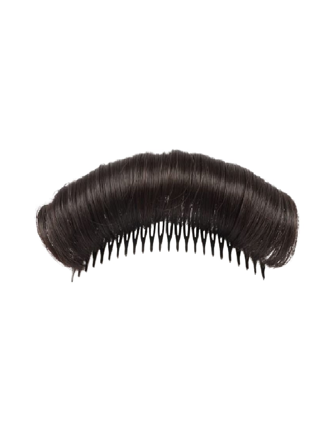 

CHANDERKASH Set Of 2 Synthetic Hair Volumizer Puff Maker Comb Clips-10.16cm Each-Black