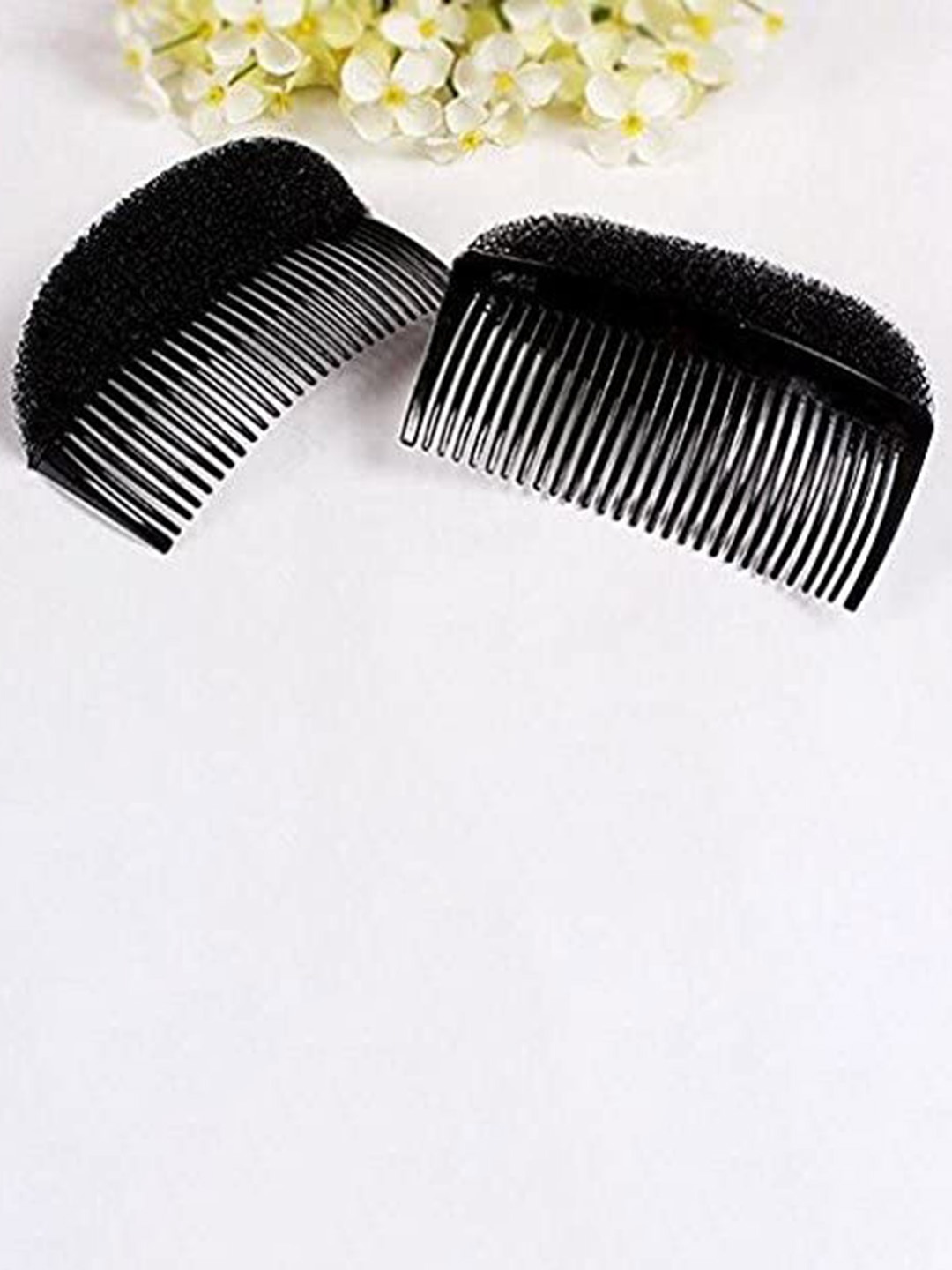 

CHANDERKASH Women Set of 2 Hair Volumiser Comb Pins, Black