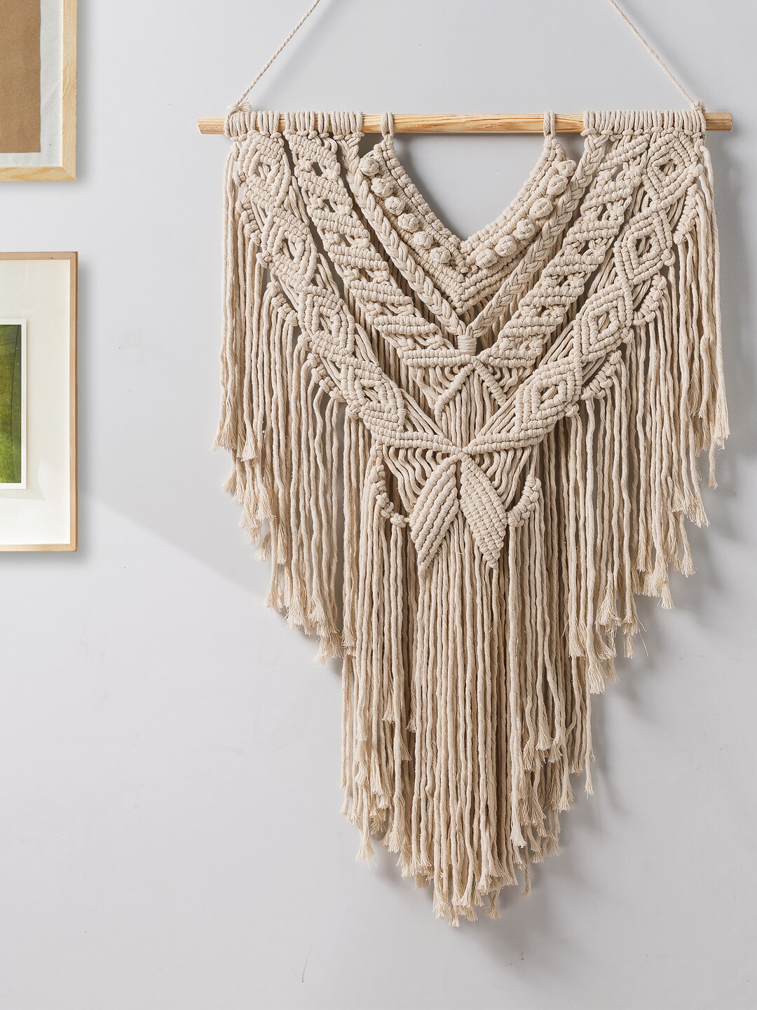 

Decazone Beige Macrame Hanging Wall Decor