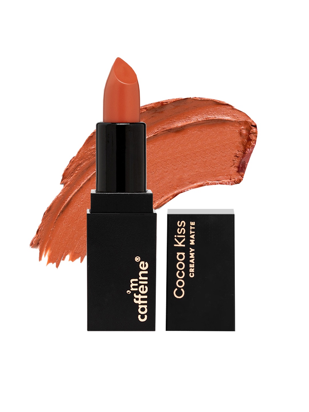 

MCaffeine Cocoa Kiss Creamy Matte No Smudge & No Budge Lipstick - Caramel Marvel 252, Maroon