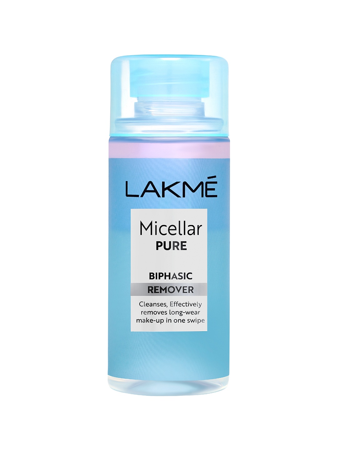 

Lakme Pure Micellar Bi-Phasic Makeup Remover - 100 ml, Blue