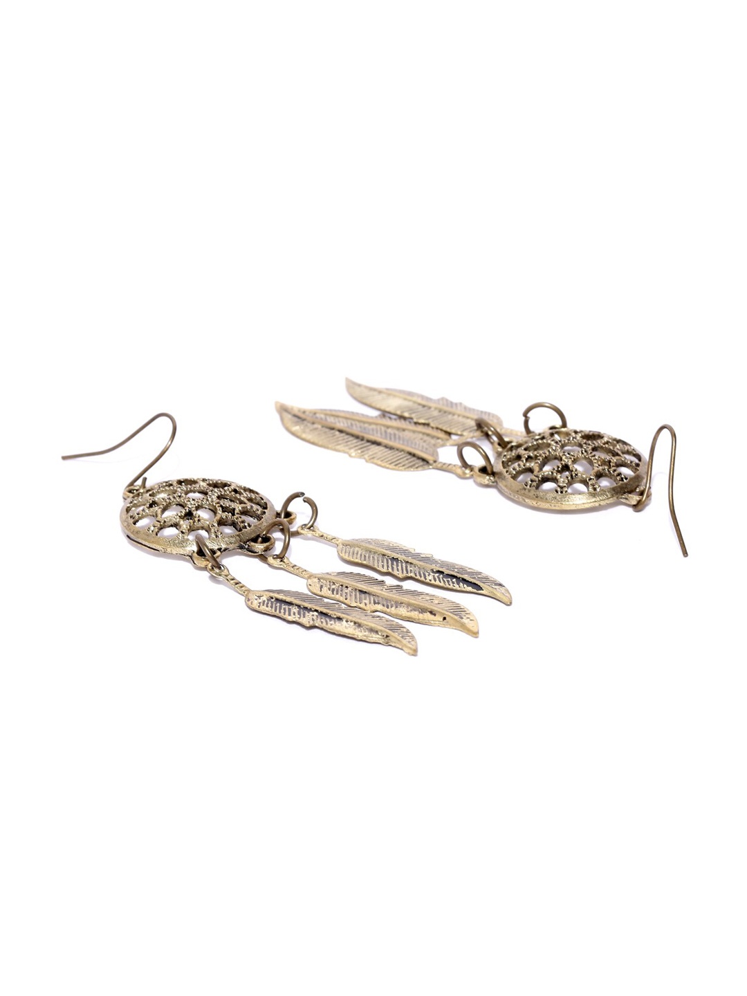 

OOMPH Contemporary Drop Earrings, Gold