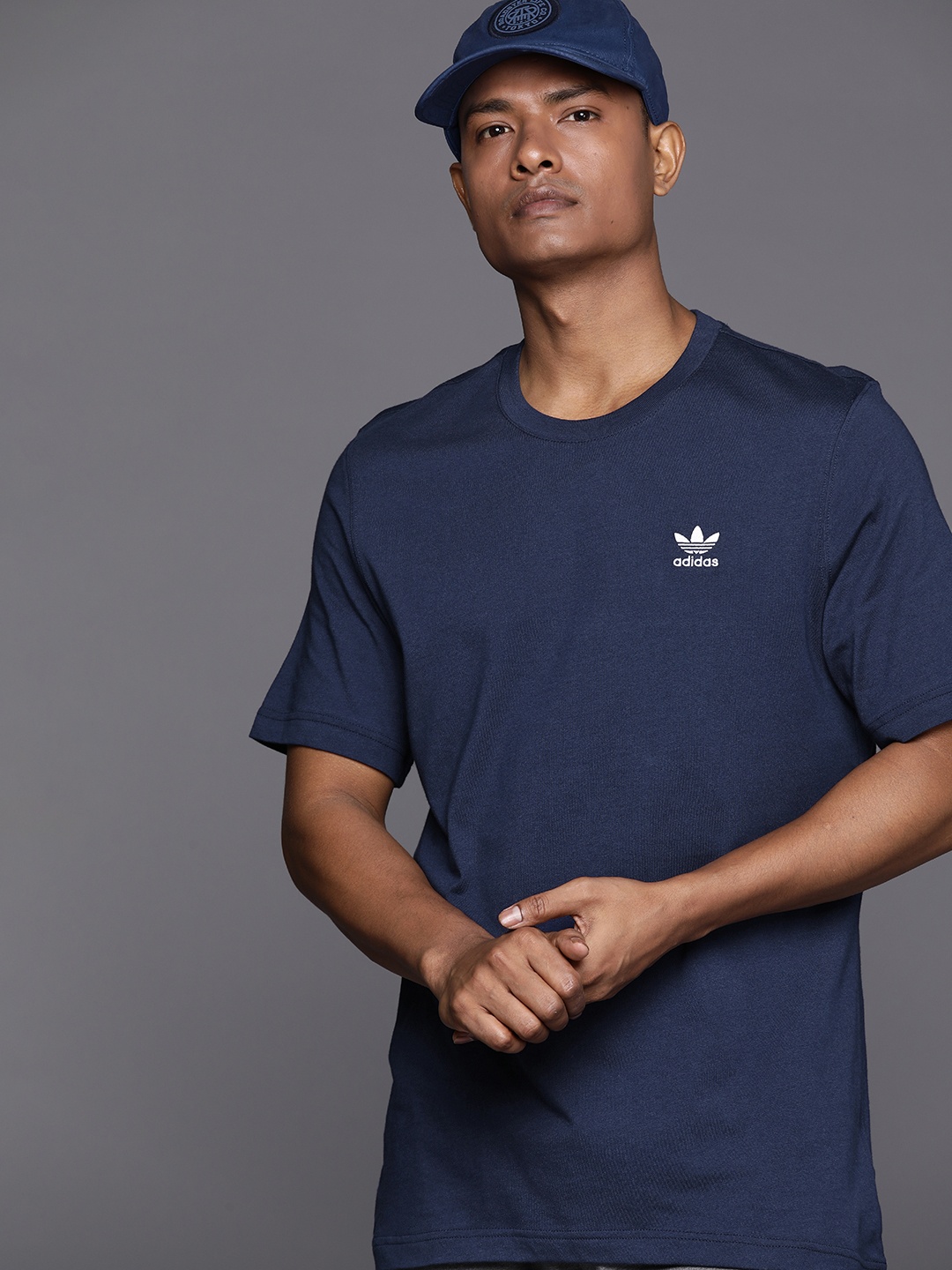 

ADIDAS Originals Pure Cotton Essential T-shirt, Navy blue
