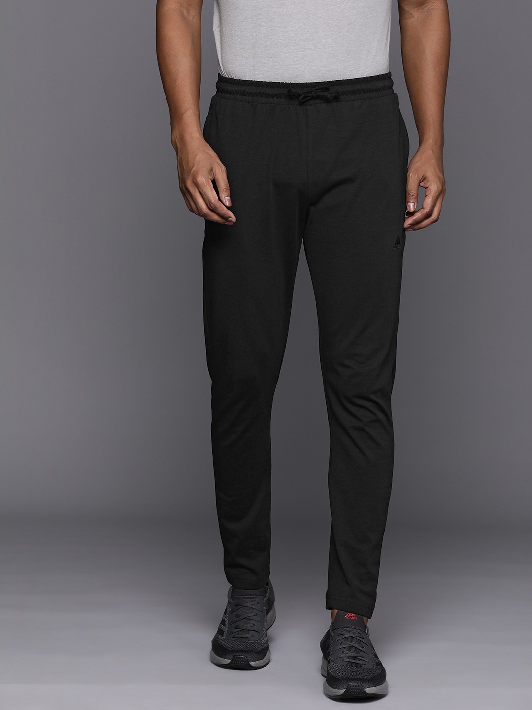

ADIDAS Men Regular Fit Track Pants, Black