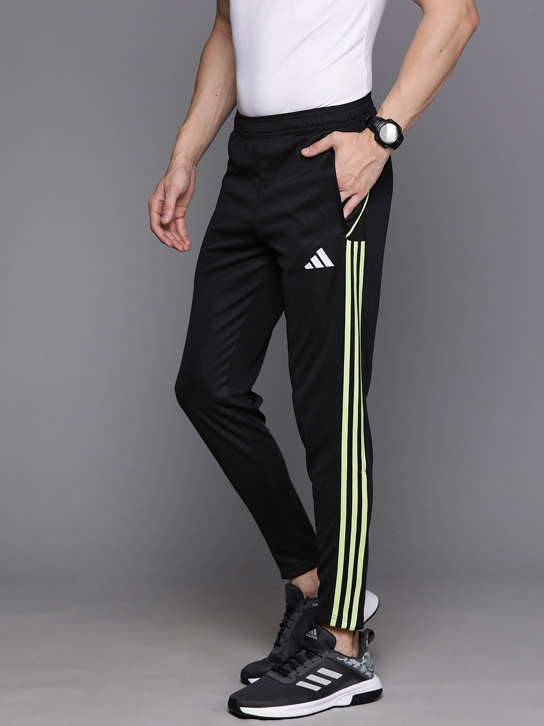 

ADIDAS Men Tiro23 League Football Track Pants, Black