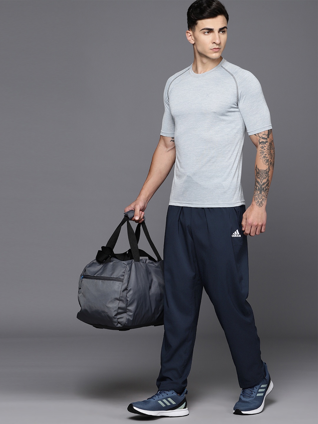 

ADIDAS Men Aeroready STANFRD Track Pants, Navy blue