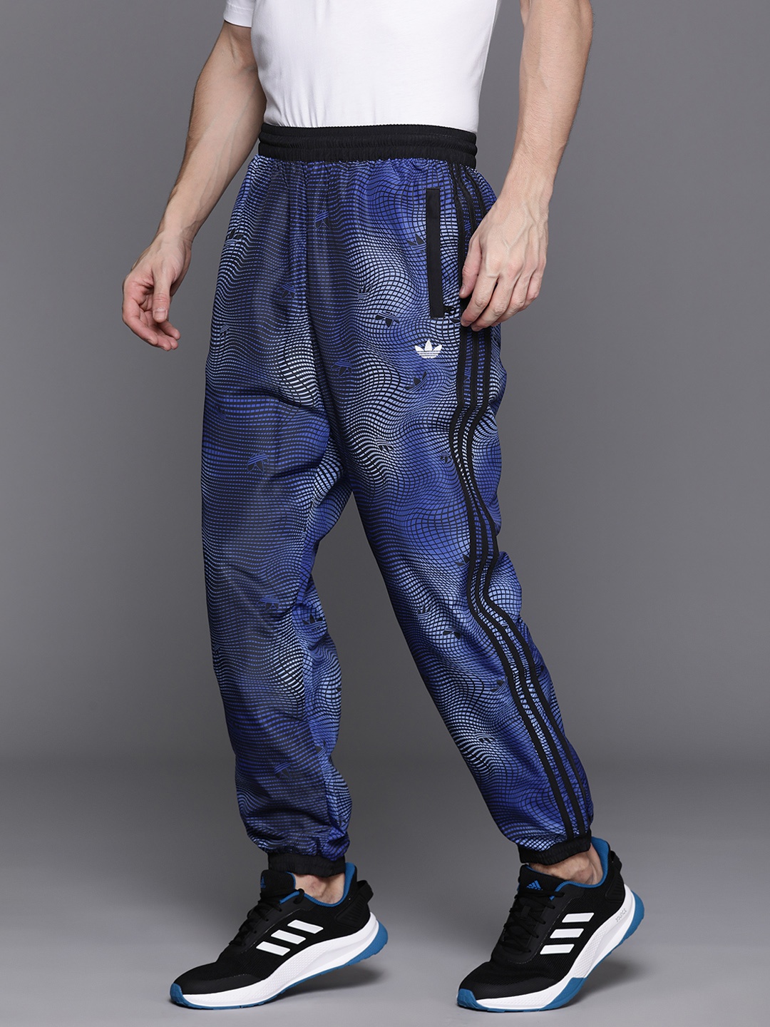 

ADIDAS Originals Men MV Allover Print Track Pants, Blue