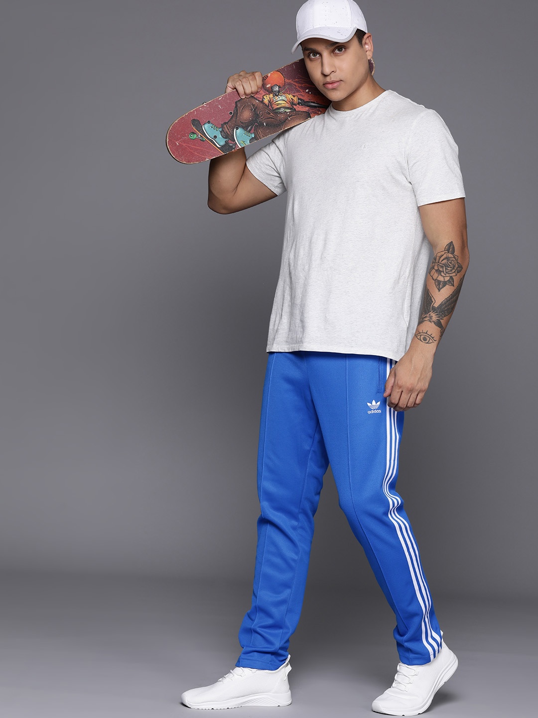 

ADIDAS Originals Men BECKENBAUER Track Pants, Blue