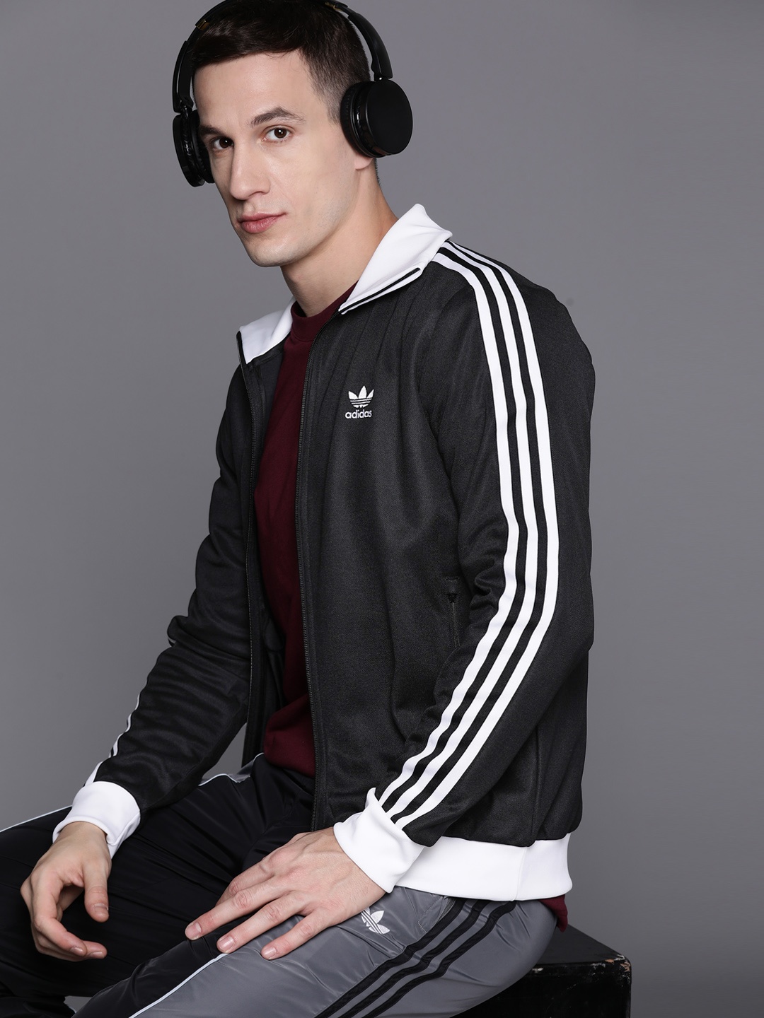 

ADIDAS Originals Adicolor Classics Beckenbauer Track Jacket, Black