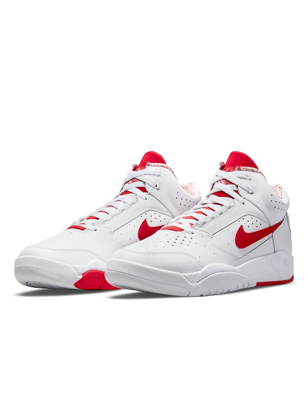 

Nike Men Air Flight Lite Mid Sneakers, White