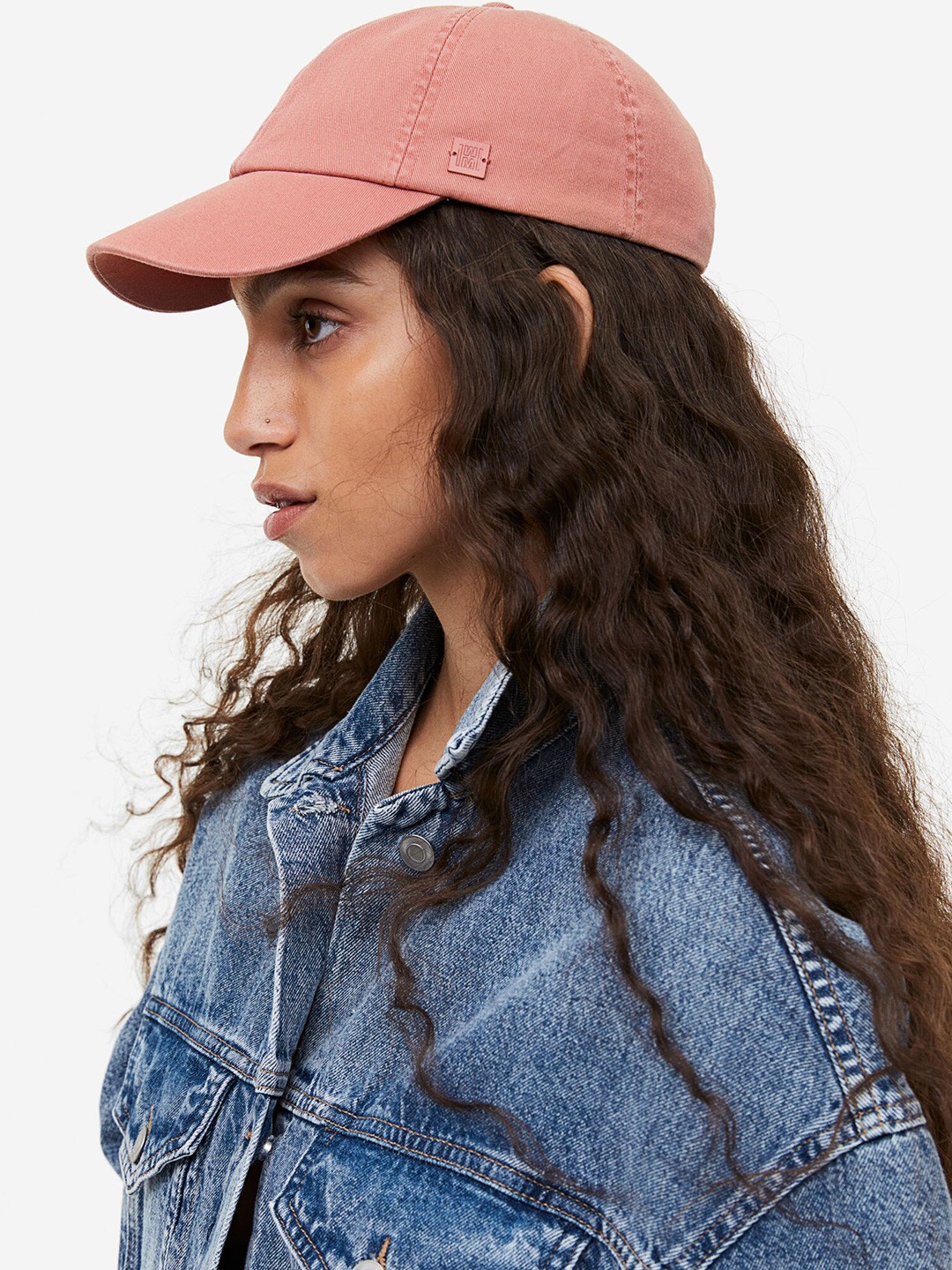 

H&M Women Cotton Cap, Pink